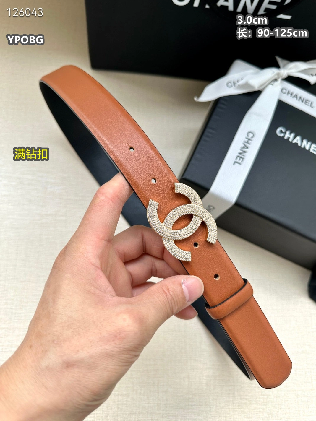 Chanel AAA Quality Belts For Unisex Efficient 185