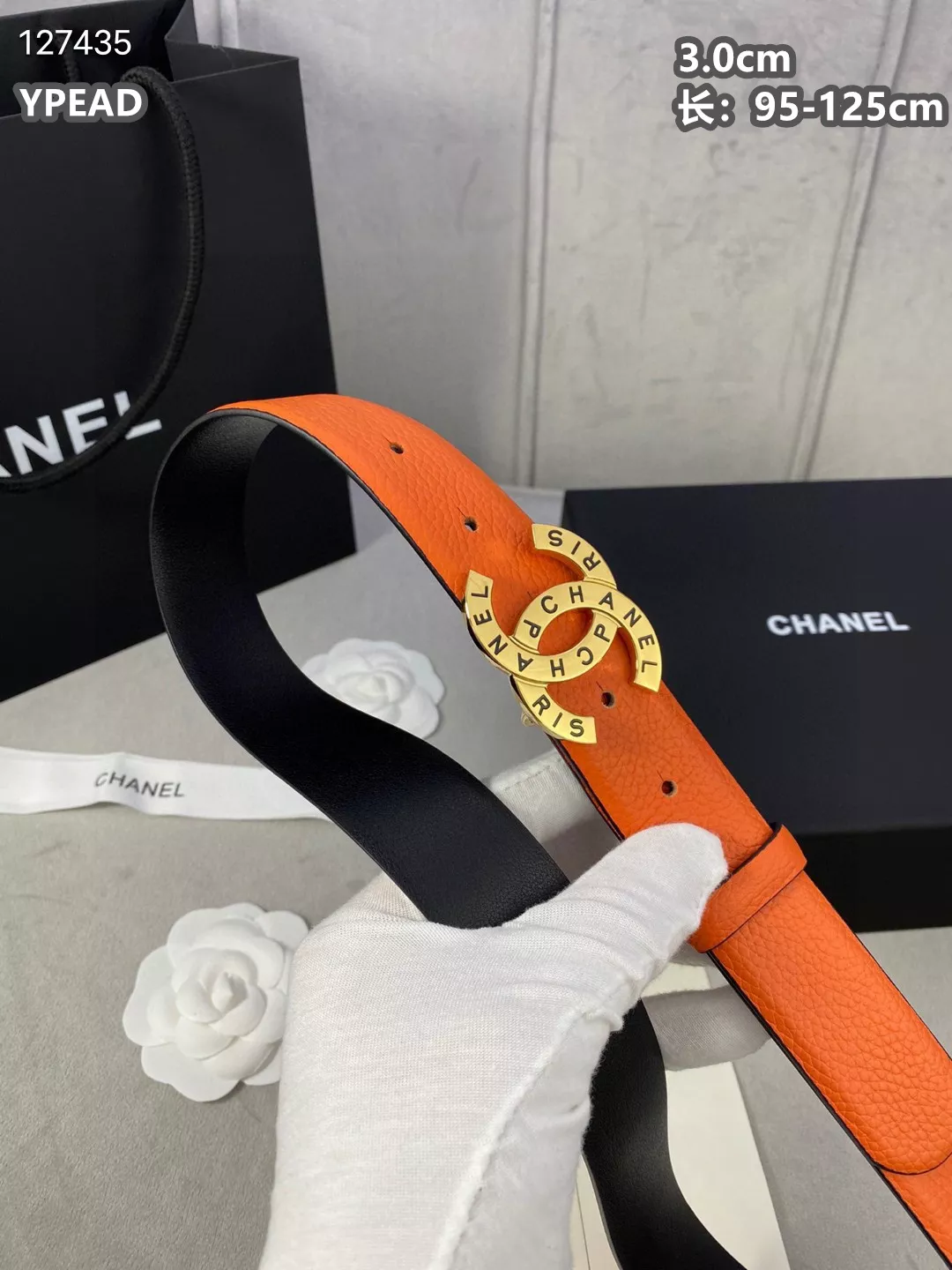 Chanel AAA Quality Belts For Unisex Elegant 9034