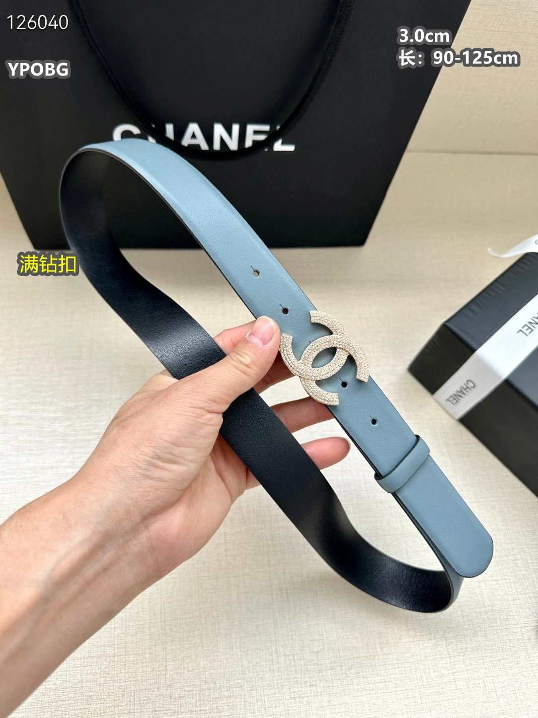 Chanel AAA Quality Belts For Unisex GoodFit 793