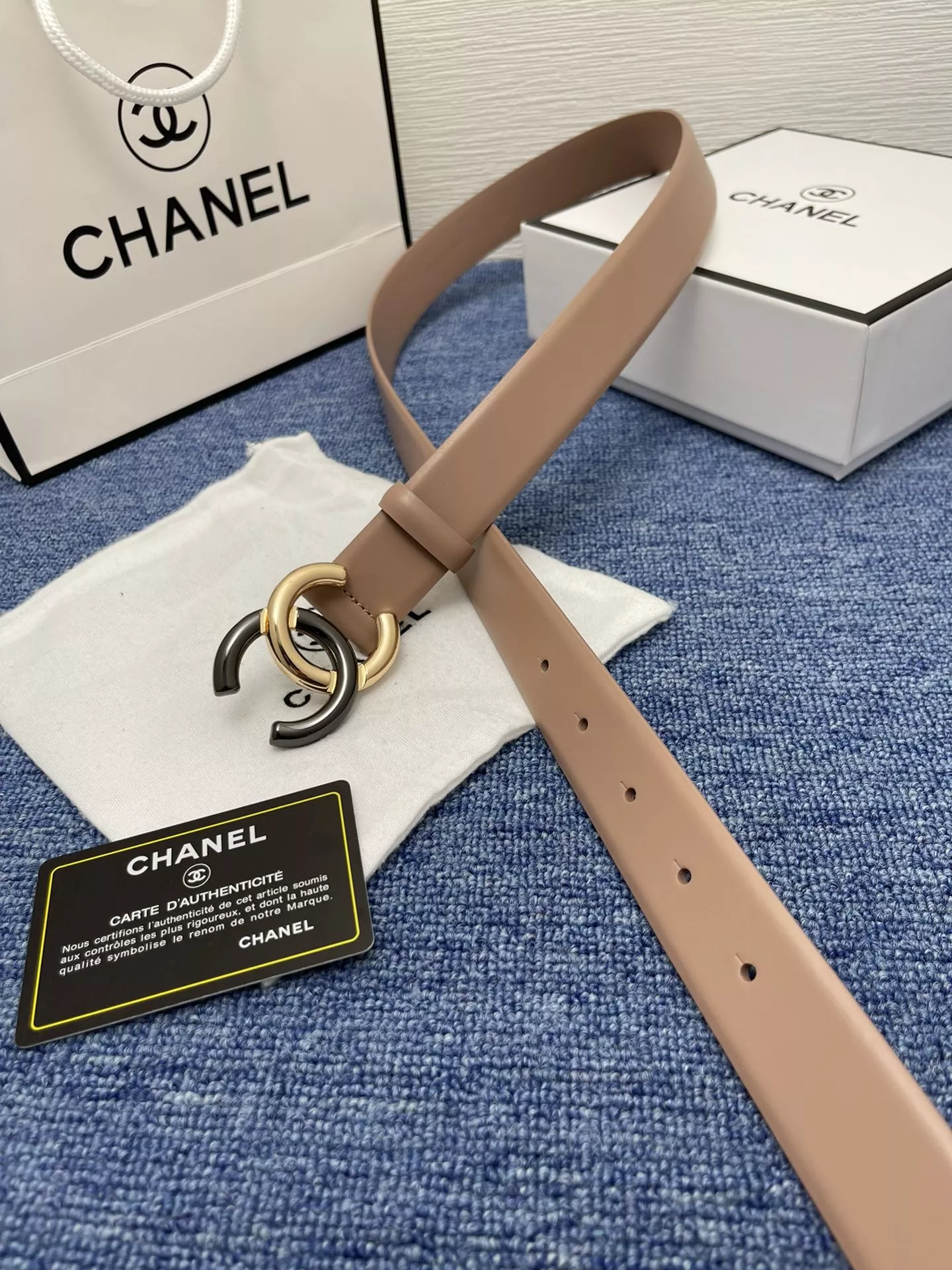 Chanel AAA Quality Belts For Unisex Lightweight 6394