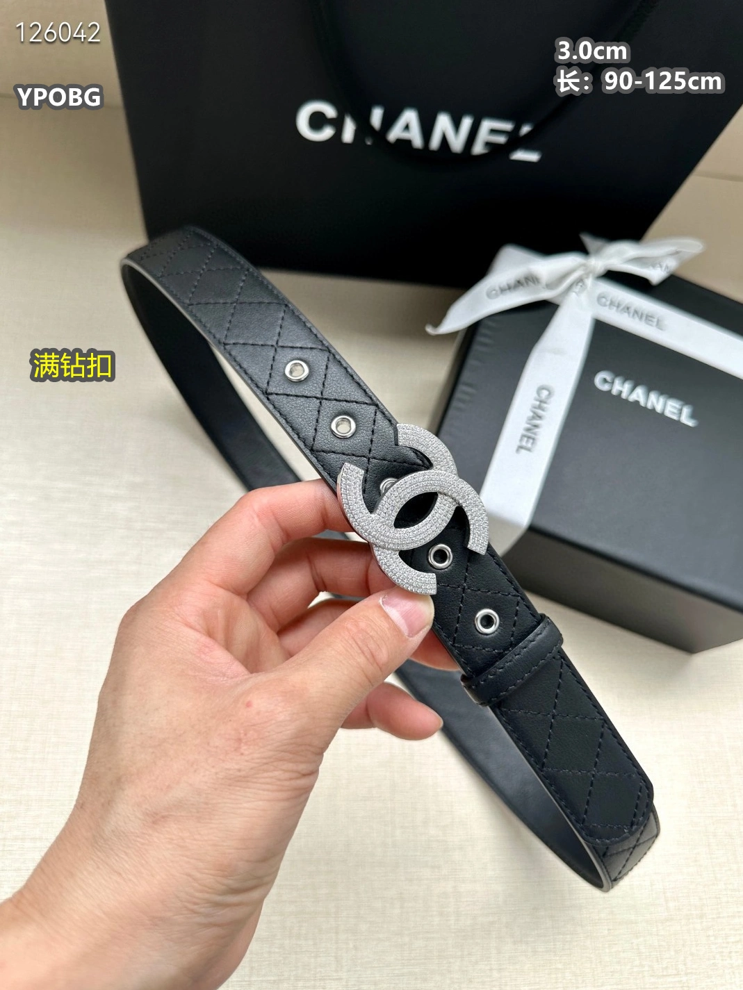 Chanel AAA Quality Belts For Unisex Popular 5790