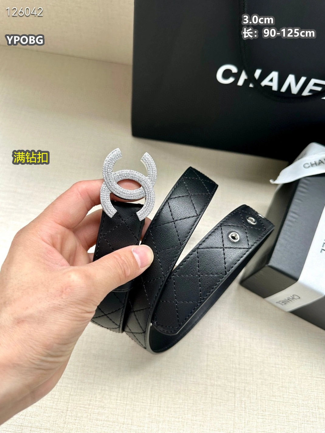 Chanel AAA Quality Belts For Unisex Popular 5790