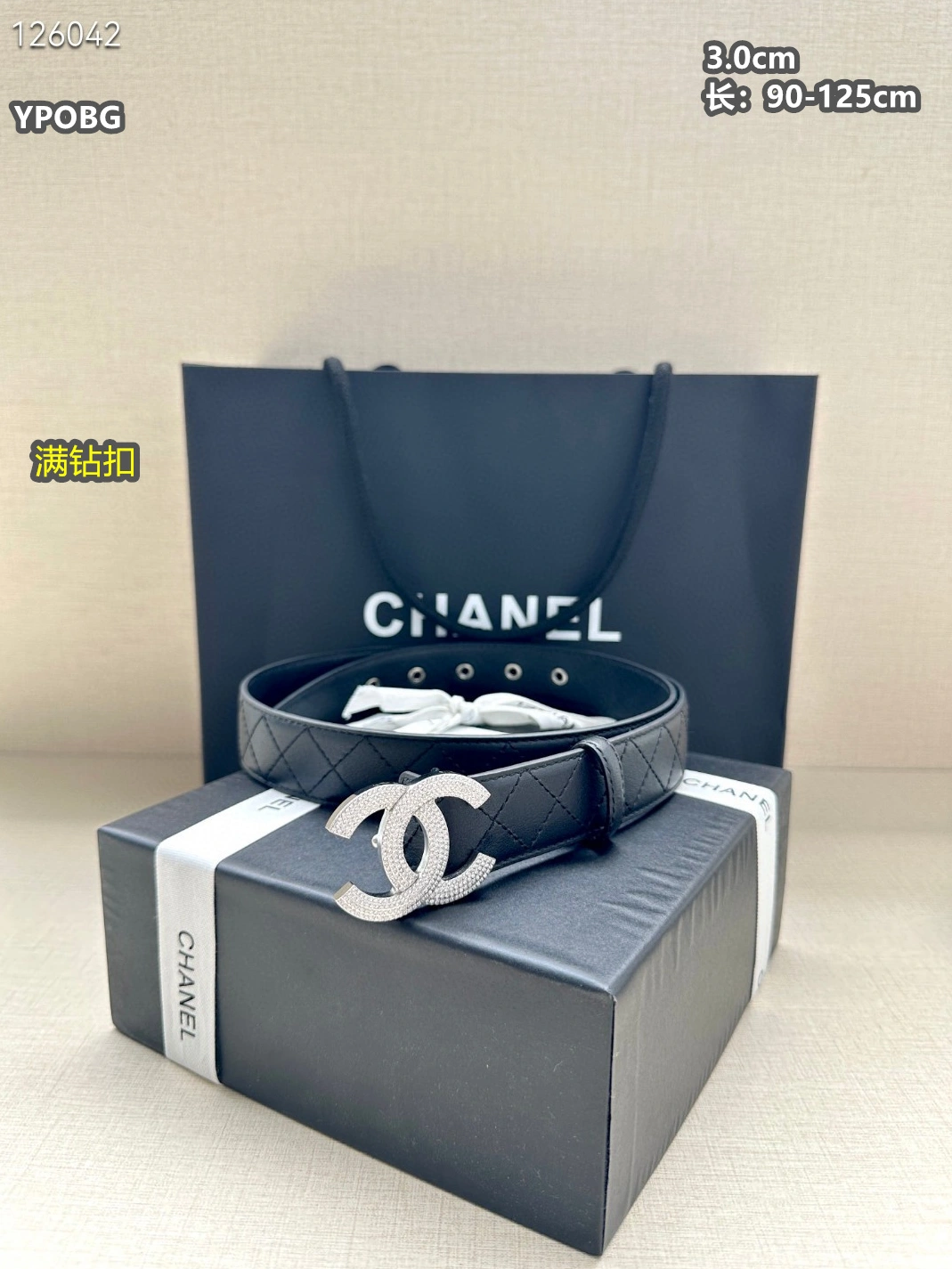 Chanel AAA Quality Belts For Unisex Popular 5790