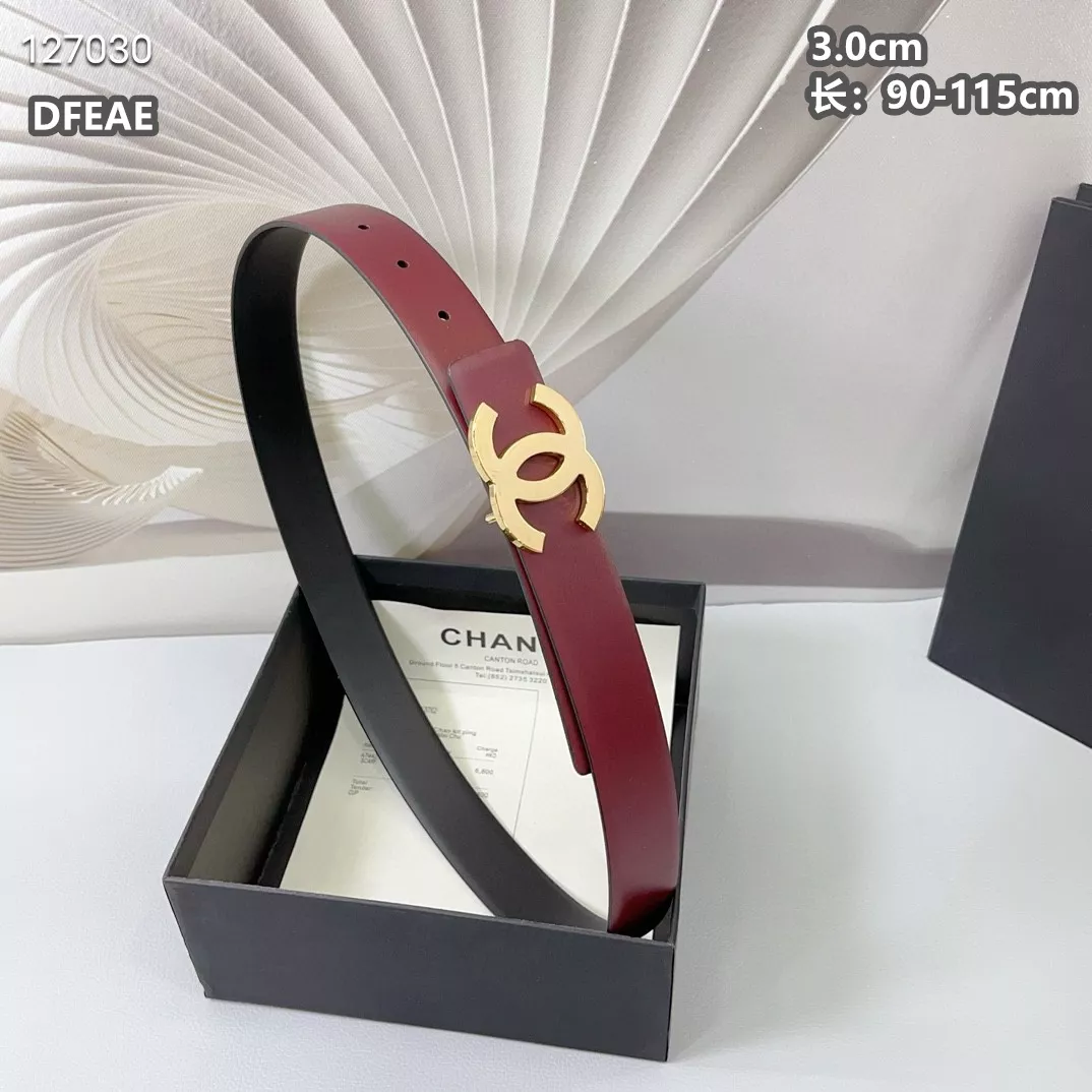 Chanel AAA Quality Belts For Women Affordable 9262