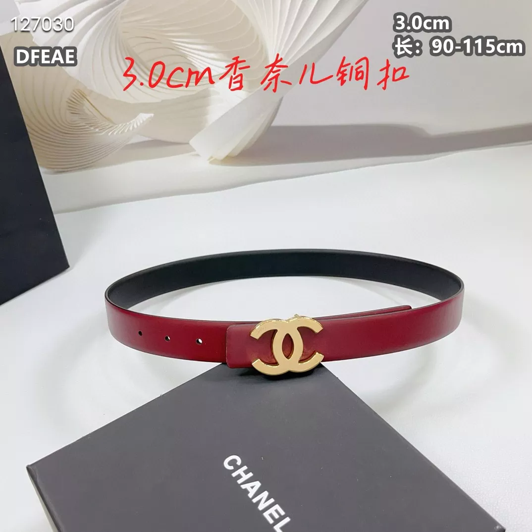 Chanel AAA Quality Belts For Women Affordable 9262