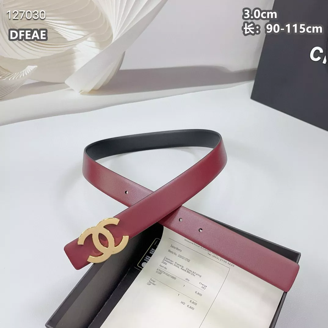 Chanel AAA Quality Belts For Women Affordable 9262