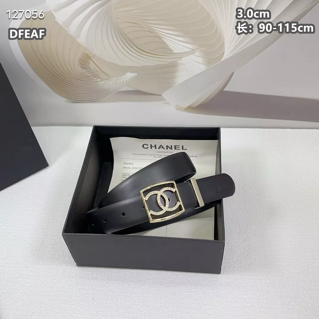 Chanel AAA Quality Belts For Women Flexible 3880