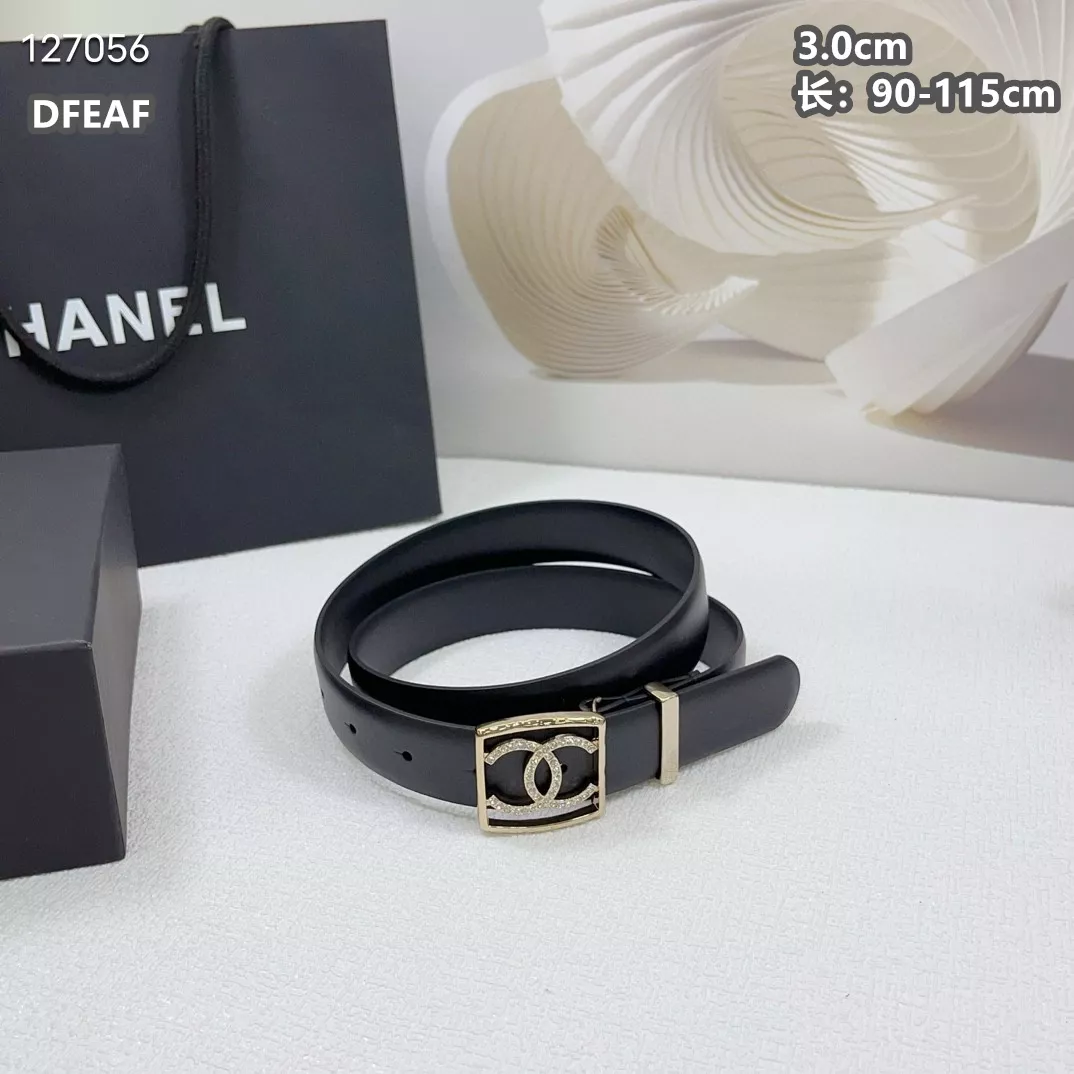 Chanel AAA Quality Belts For Women Flexible 3880