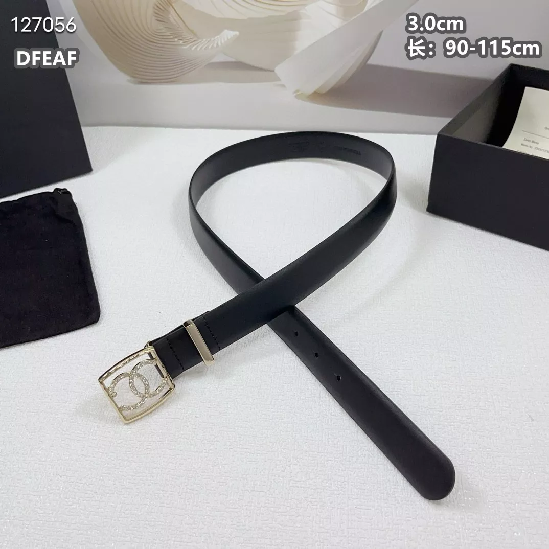 Chanel AAA Quality Belts For Women Flexible 3880