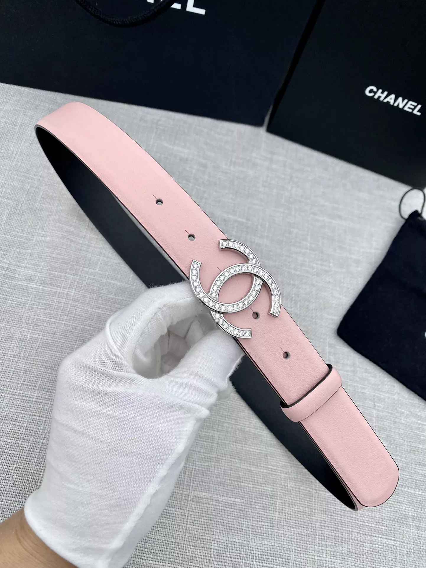 Chanel AAA Quality Belts In 3.0cm For Women Comfortable 9205