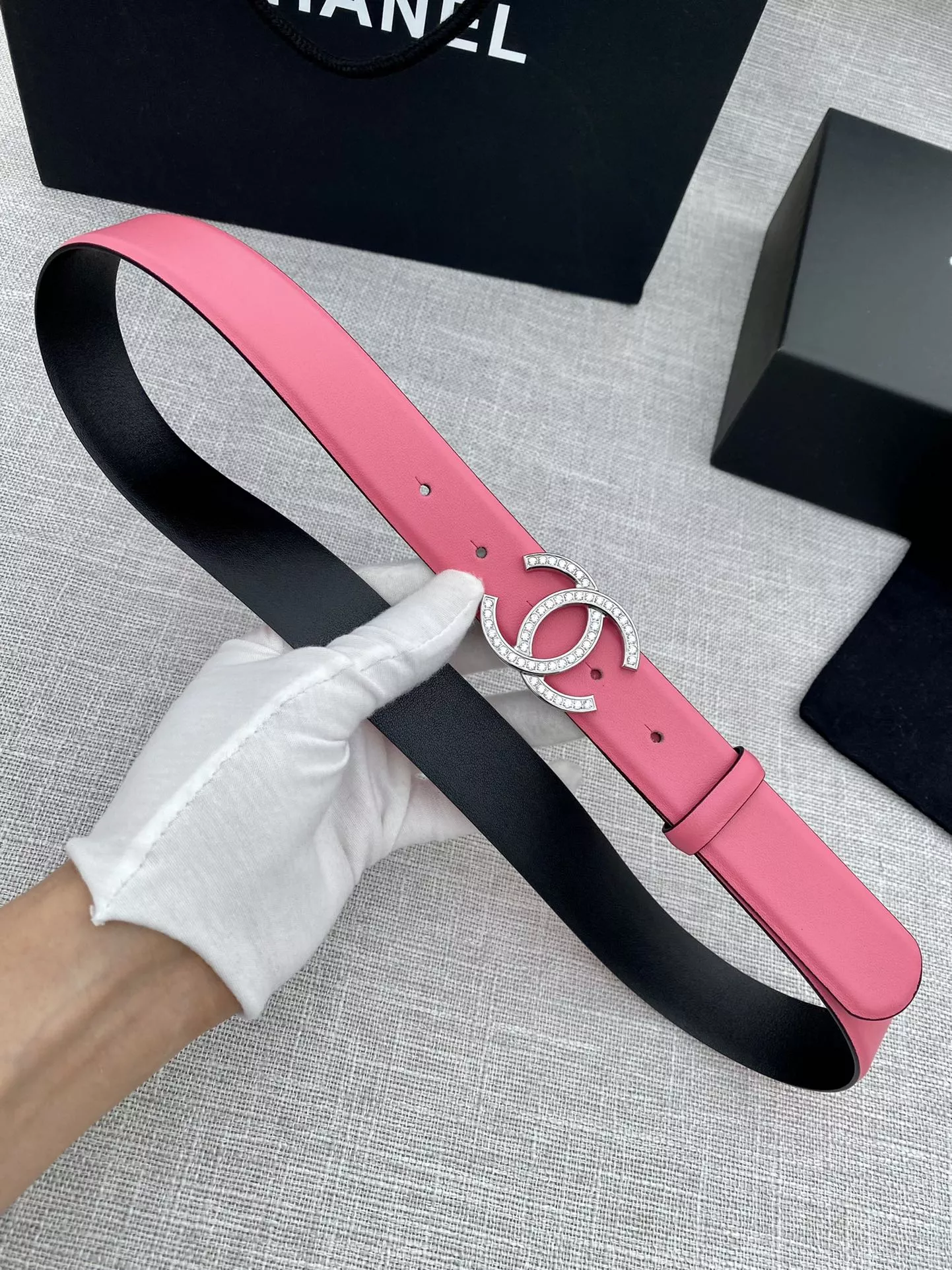 Chanel AAA Quality Belts In 3.0cm For Women Durable 5819