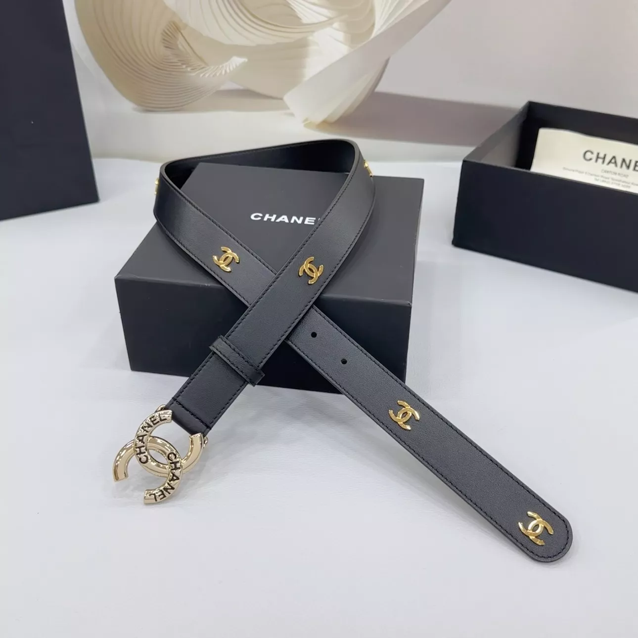 Chanel AAA Quality Belts In 3.0cm For Women Durable 6910