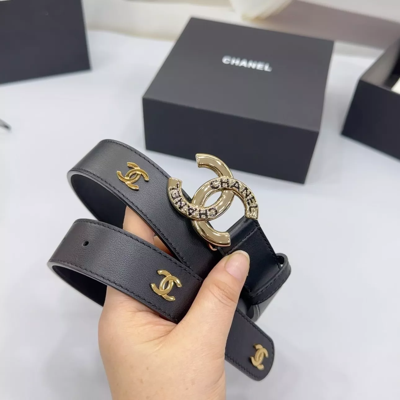 Chanel AAA Quality Belts In 3.0cm For Women Durable 6910
