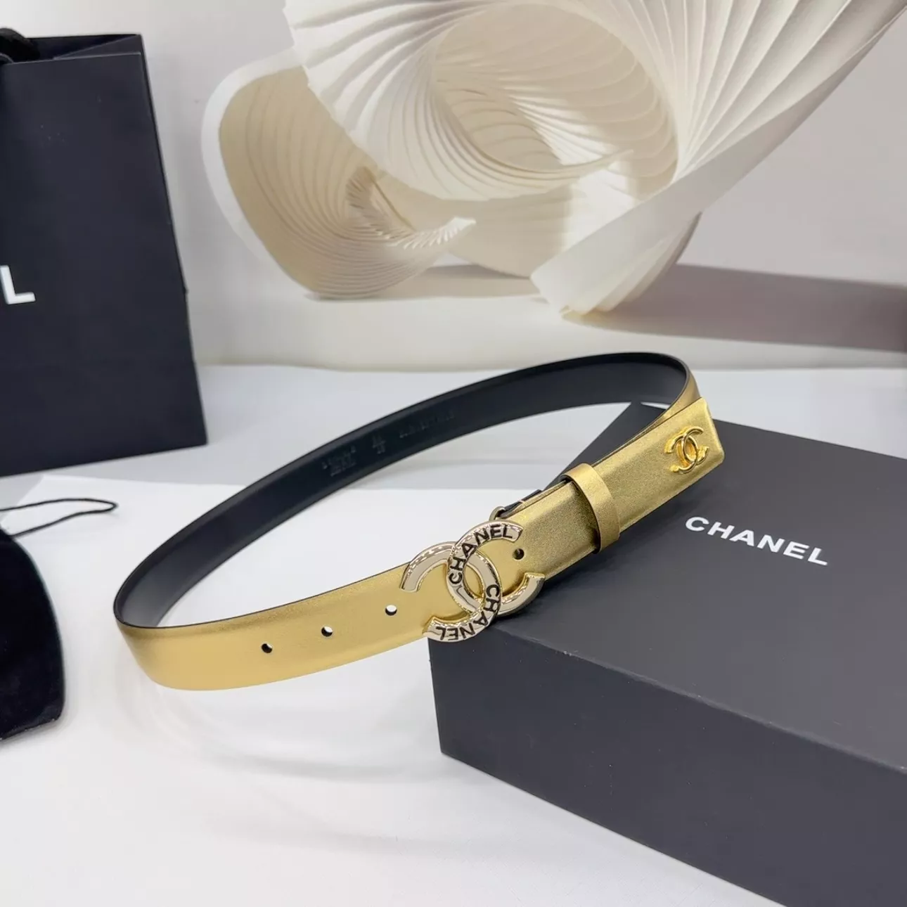 Chanel AAA Quality Belts In 3.0cm For Women EasyMatch 1551