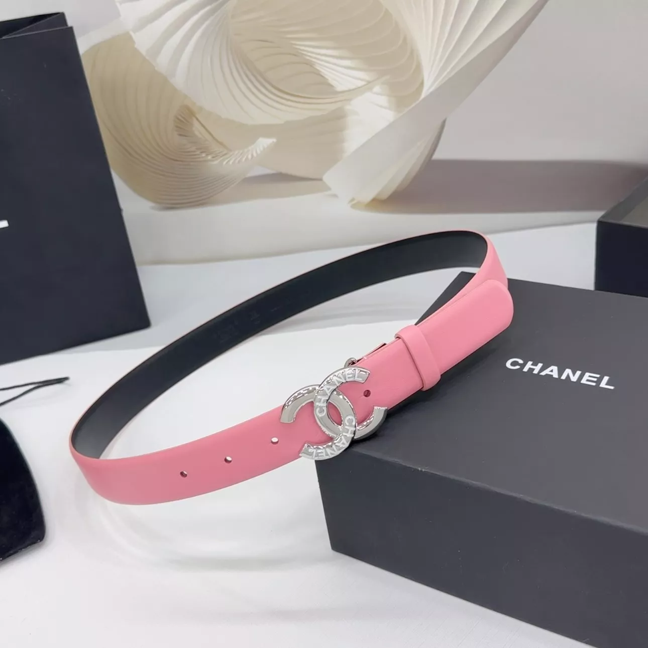 Chanel AAA Quality Belts In 3.0cm For Women Sleek 6341