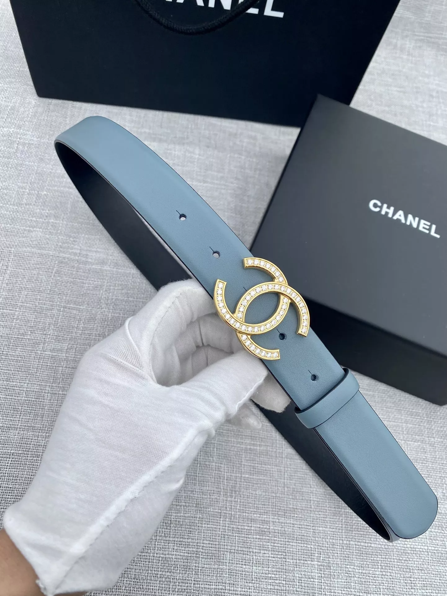 Chanel AAA Quality Belts In 3.0cm For Women Trendy 8382