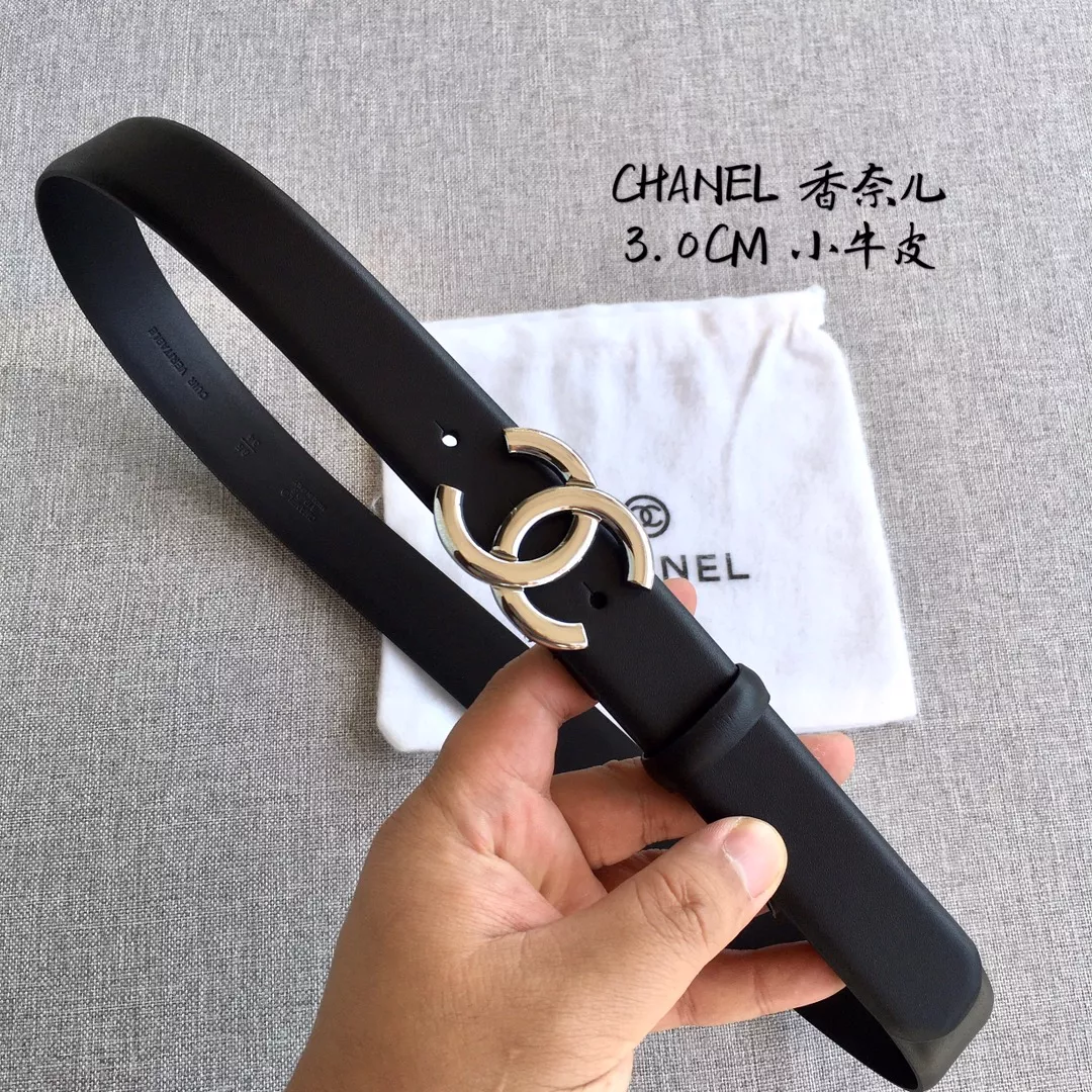 Chanel AAA Quality Belts In 3.0cm For Women Trendy 8792