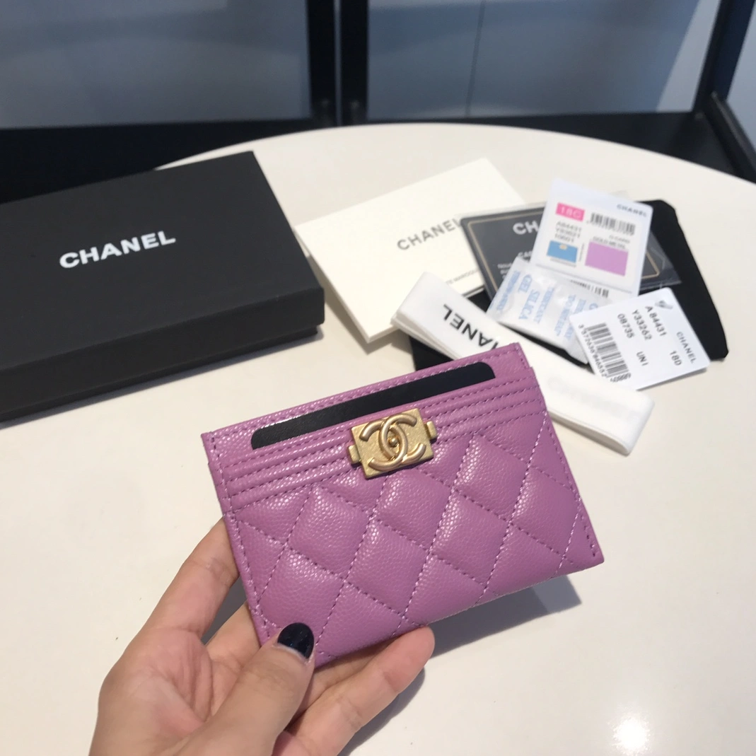 Chanel AAA Quality Card Case For Women Durable 7430