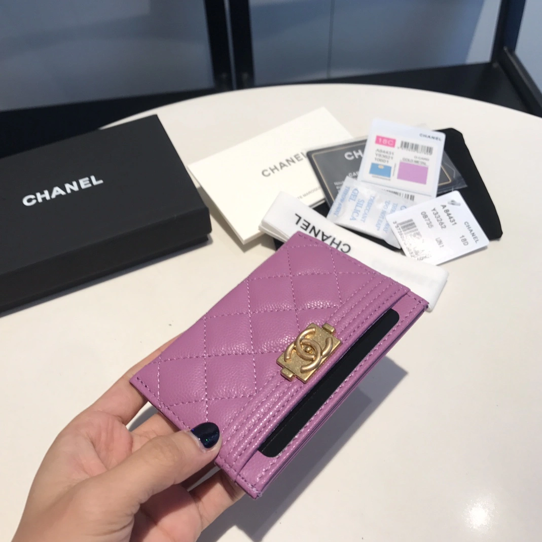 Chanel AAA Quality Card Case For Women Durable 7430