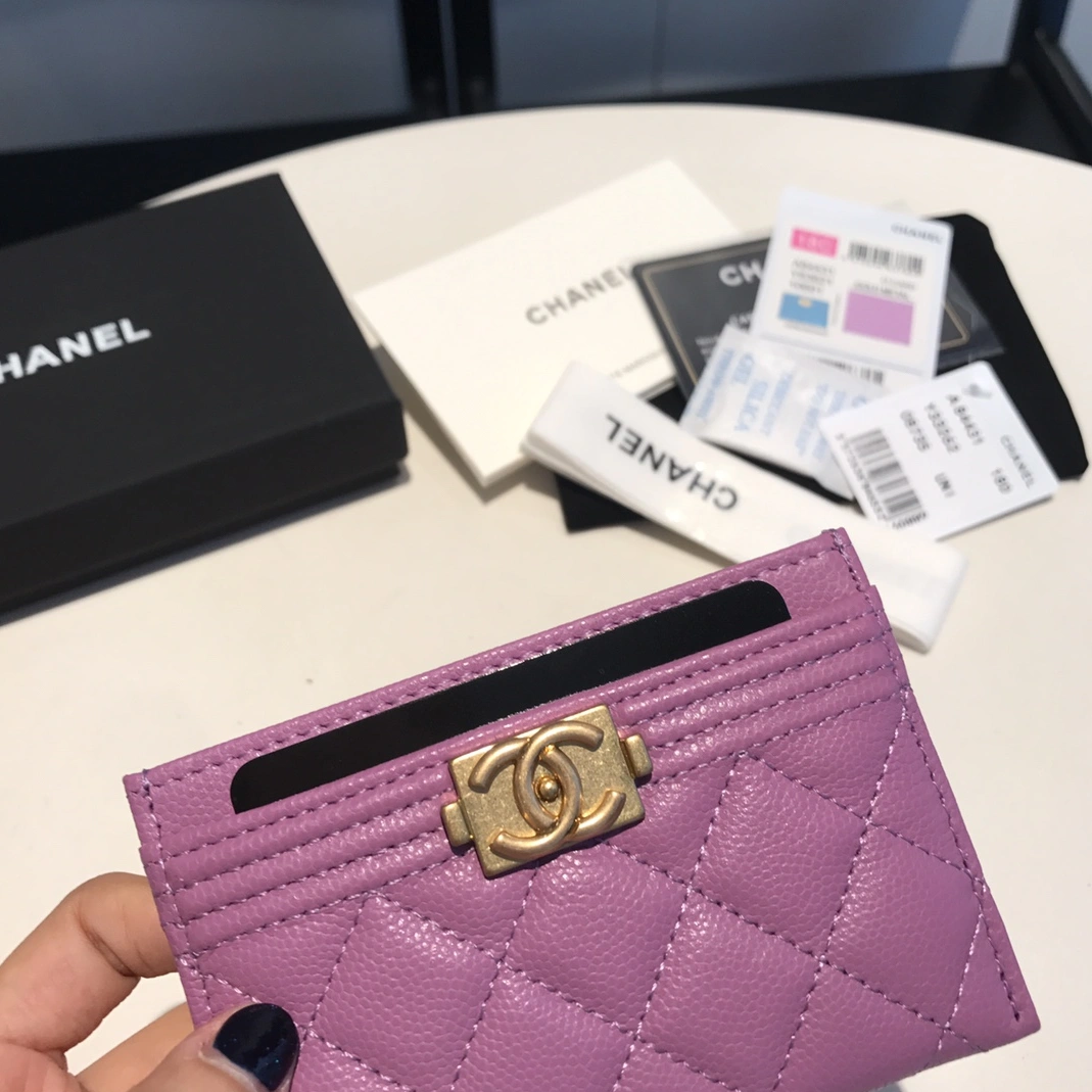 Chanel AAA Quality Card Case For Women Durable 7430