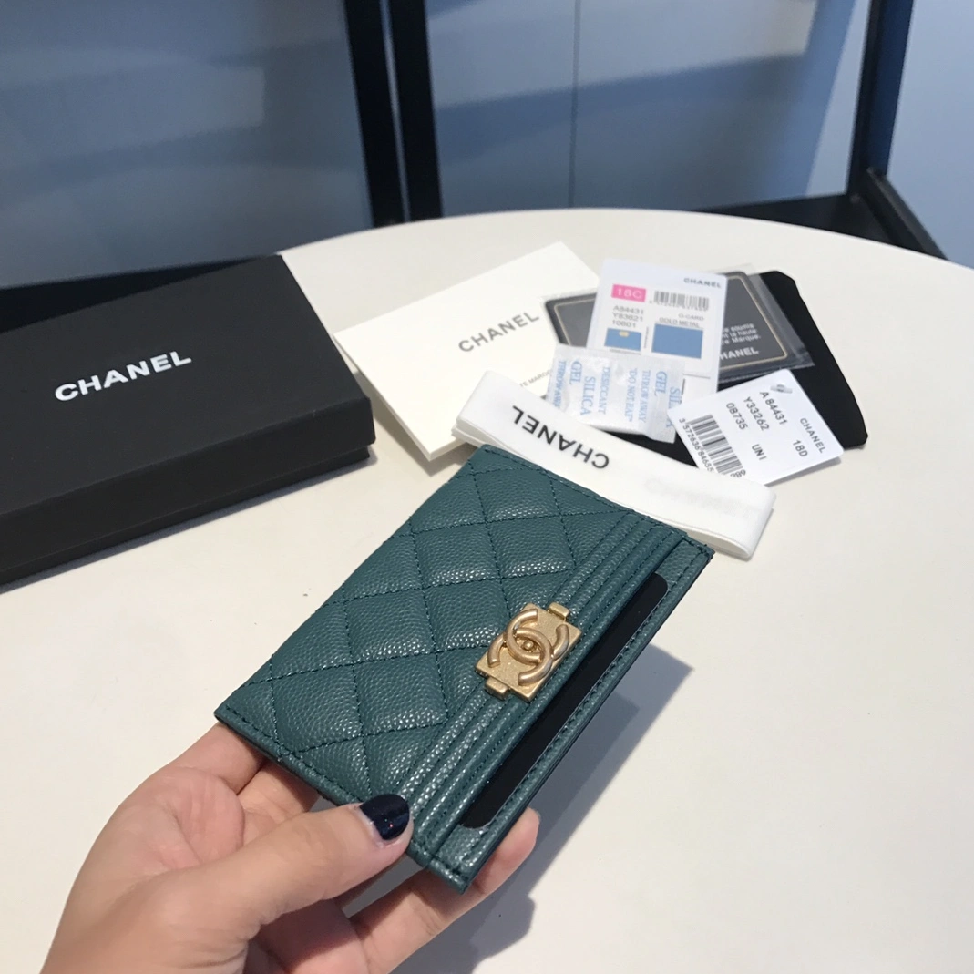 Chanel AAA Quality Card Case For Women Refined 9064