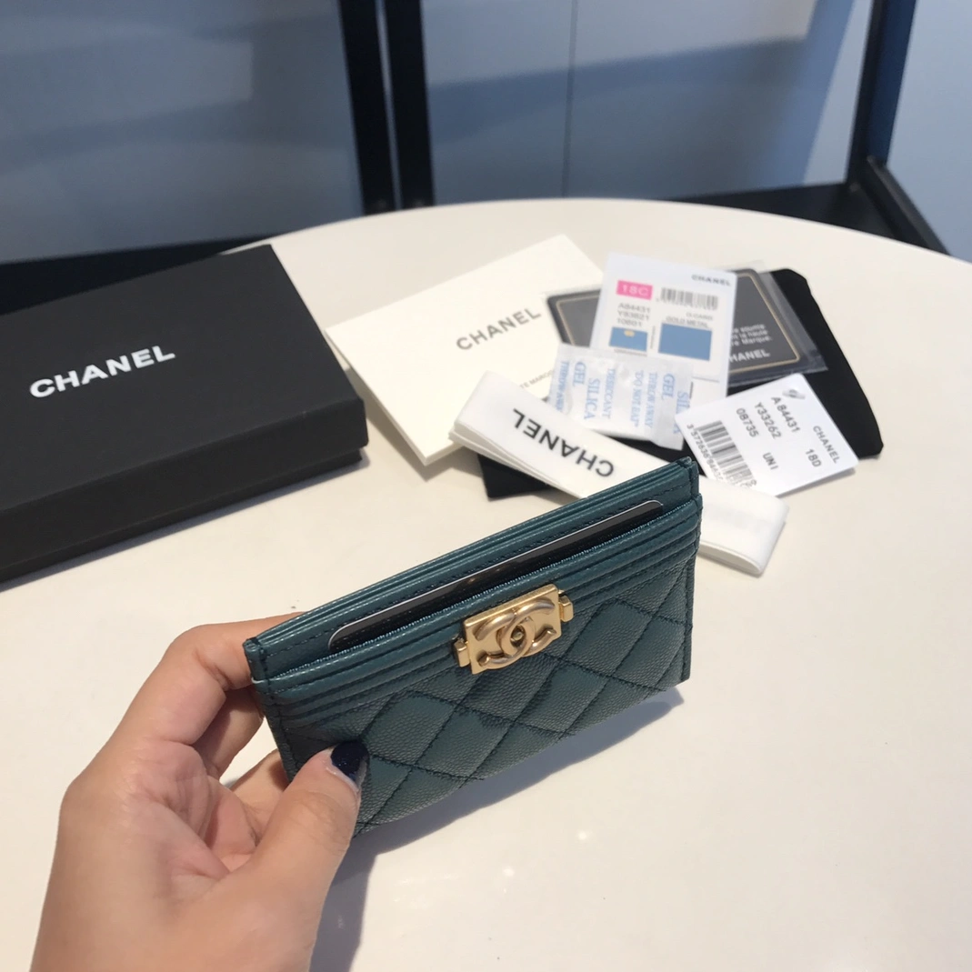 Chanel AAA Quality Card Case For Women Refined 9064