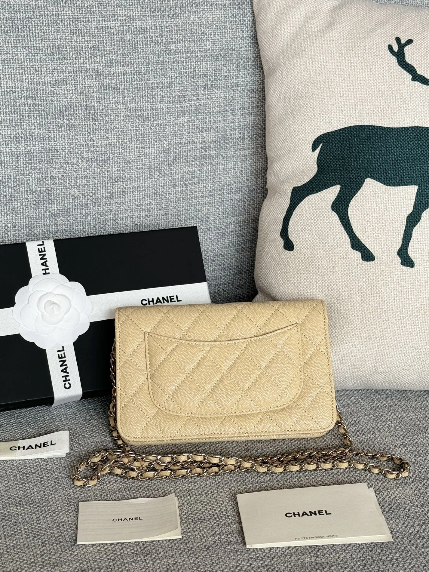 Chanel AAA Quality Messenger Bags In Silver For Women HighQuality 7305