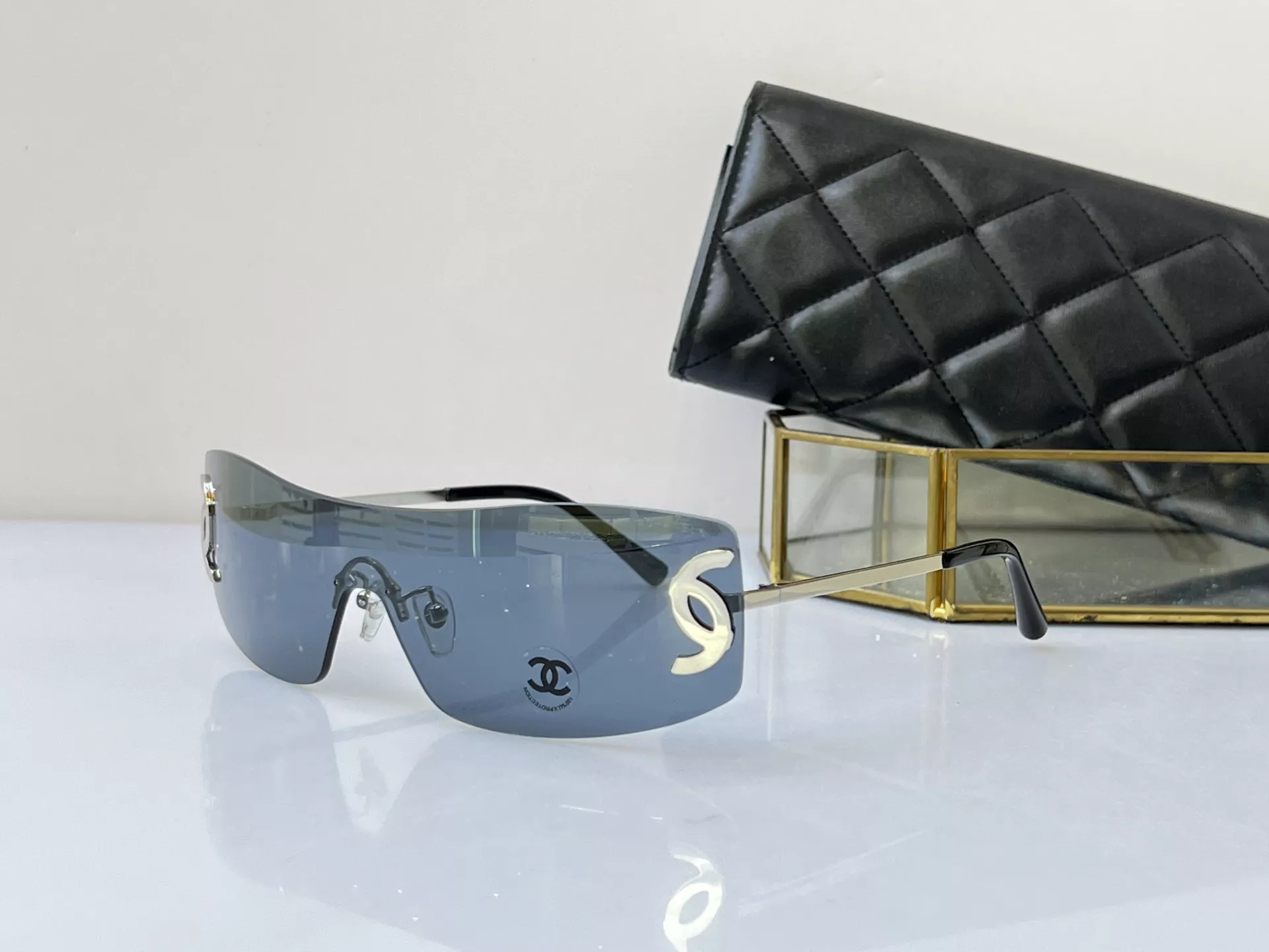 Chanel AAA Quality Sunglasses Comfortable 1674