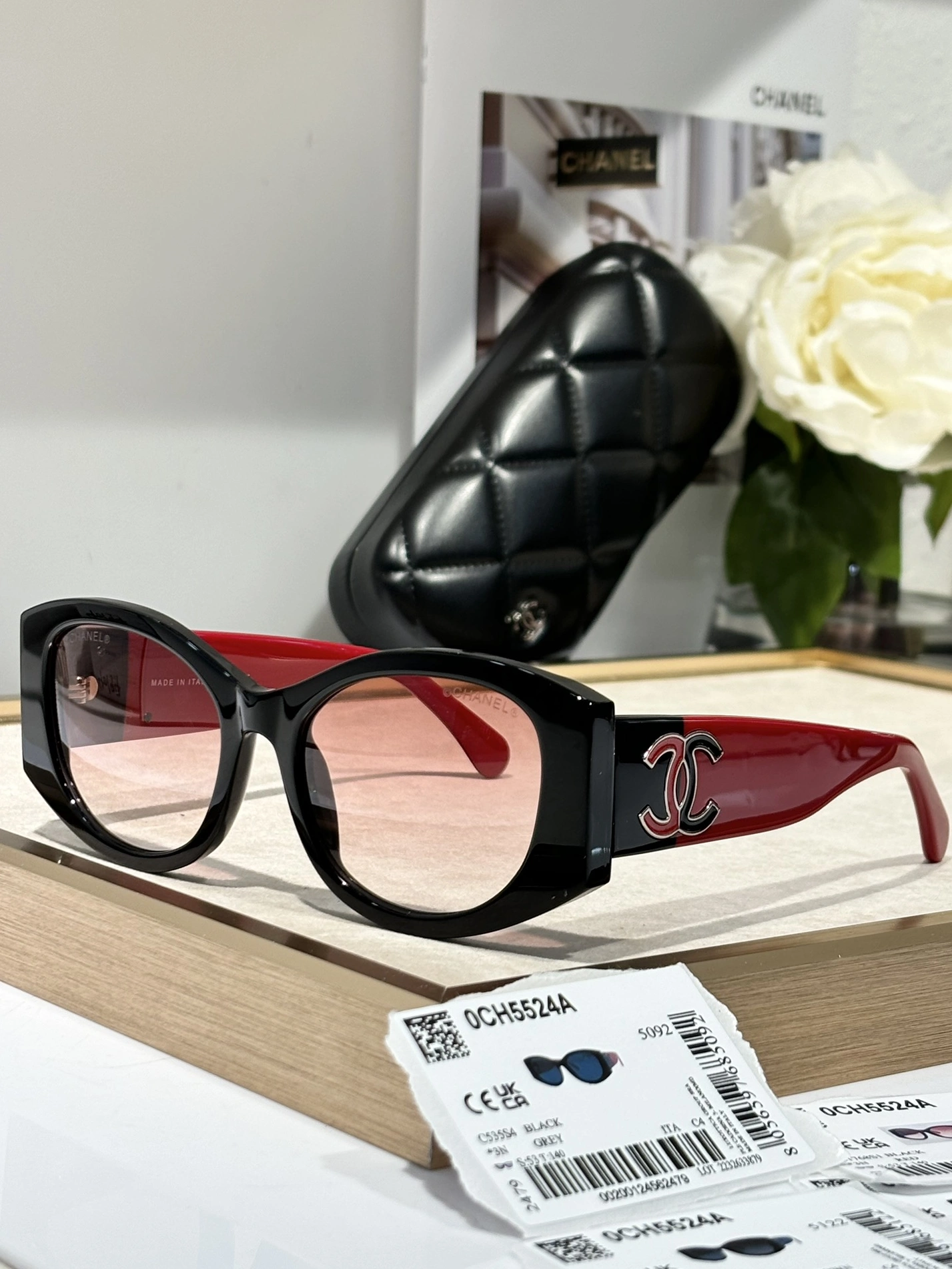 Chanel AAA Quality Sunglasses Comfortable 8841