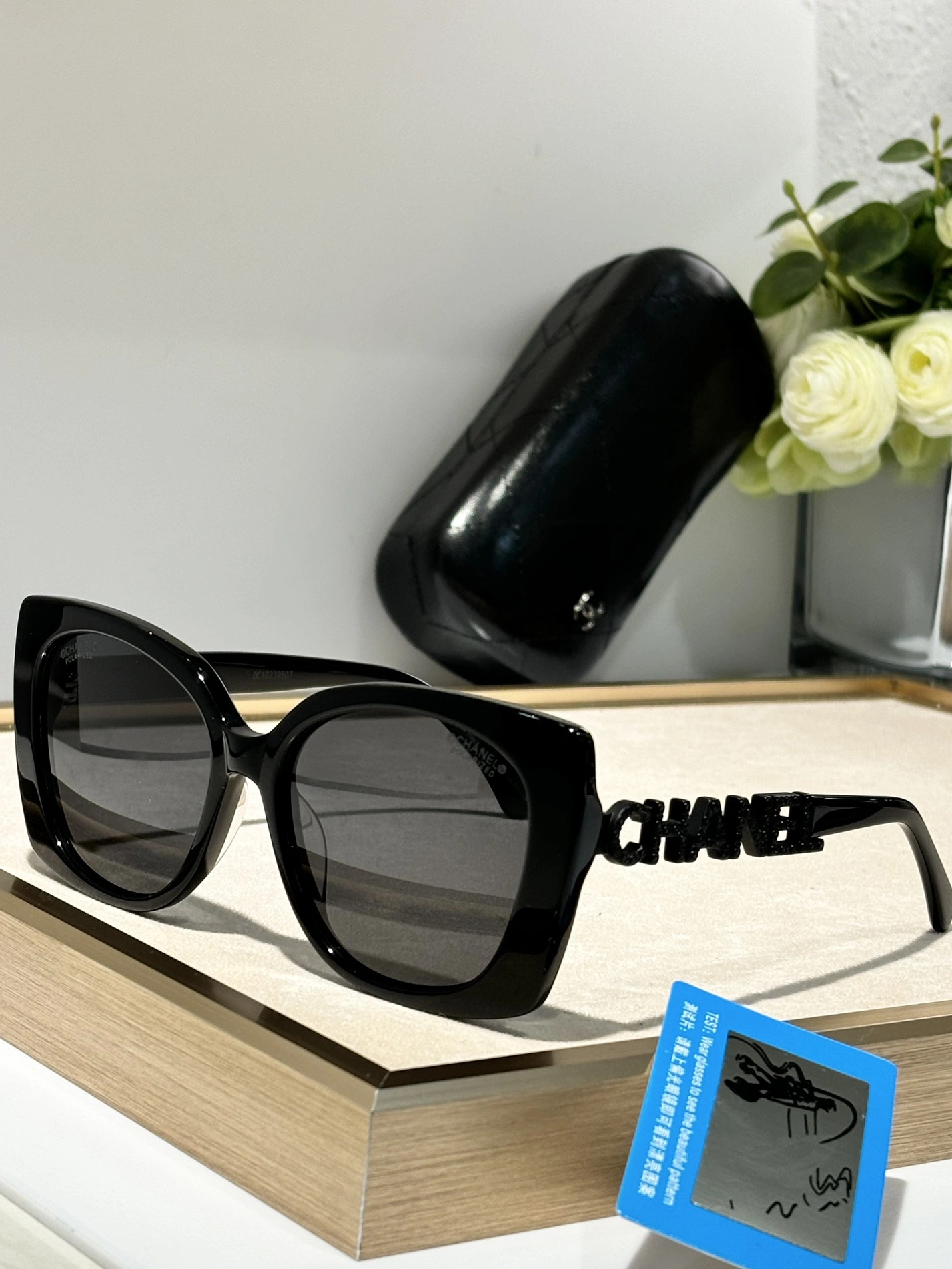 Chanel AAA Quality Sunglasses EyeCatching 6621
