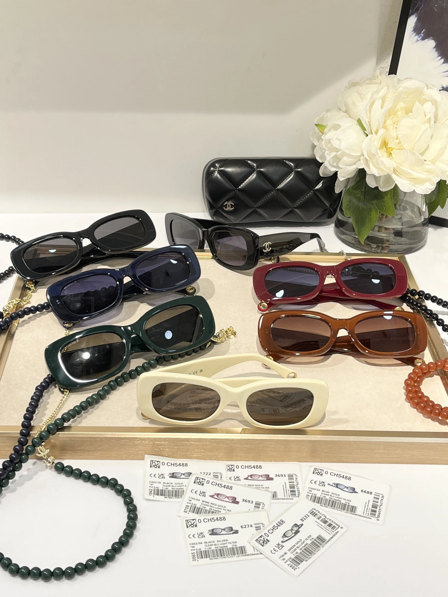 Chanel AAA Quality Sunglasses EyeCatching 7343