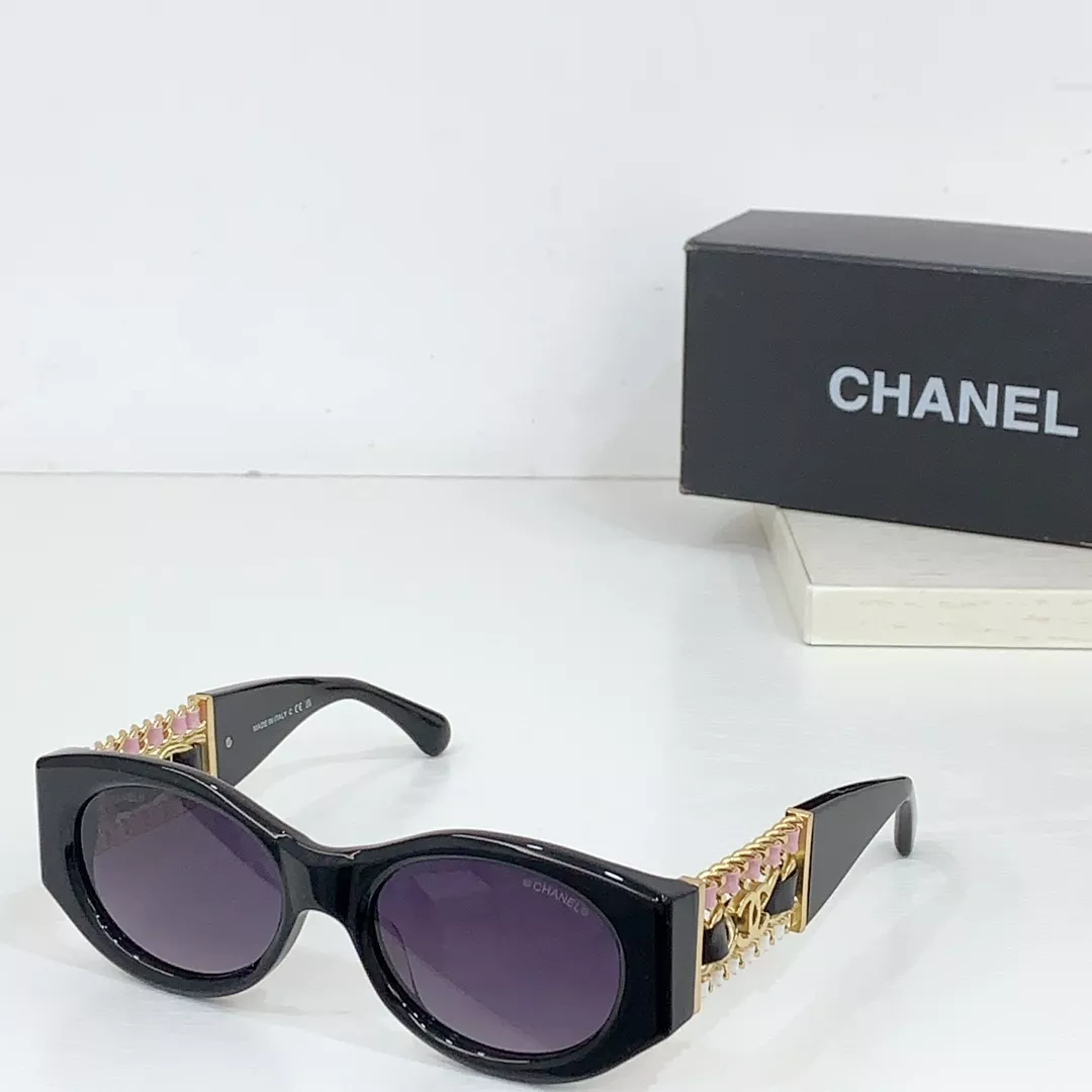 Chanel AAA Quality Sunglasses Fashionable 7534