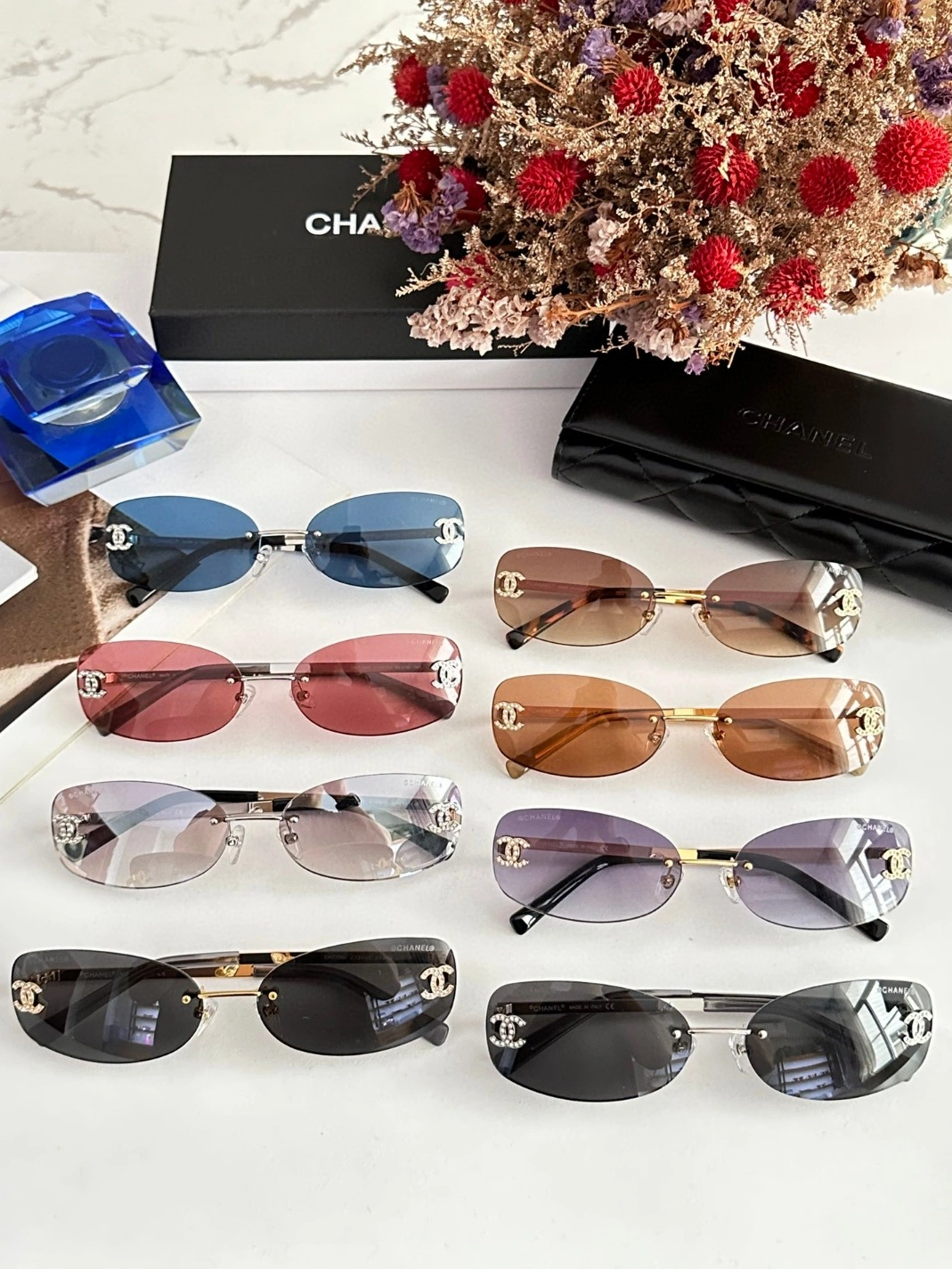 Chanel AAA Quality Sunglasses Functional 859