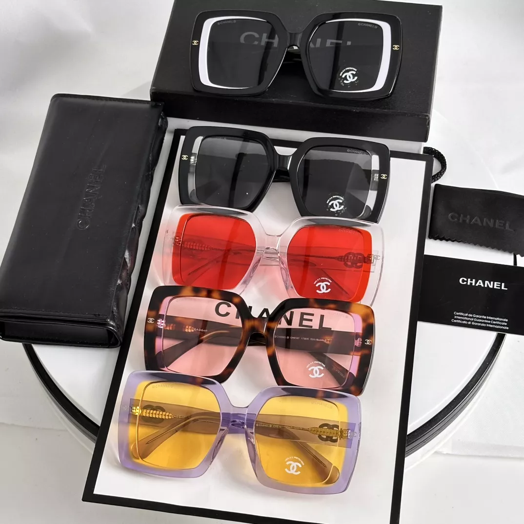 Chanel AAA Quality Sunglasses GoodFit 1330