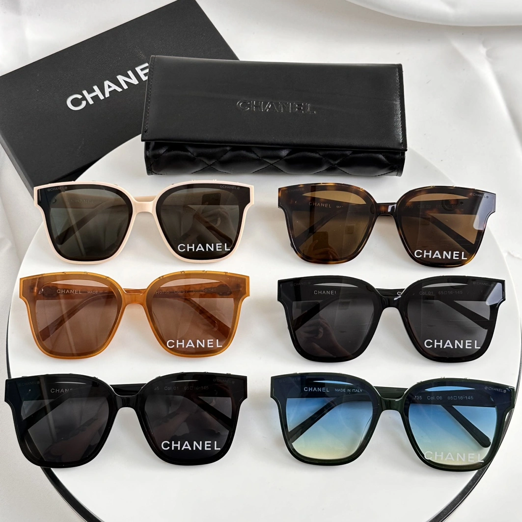 Chanel AAA Quality Sunglasses GoodFit 6702