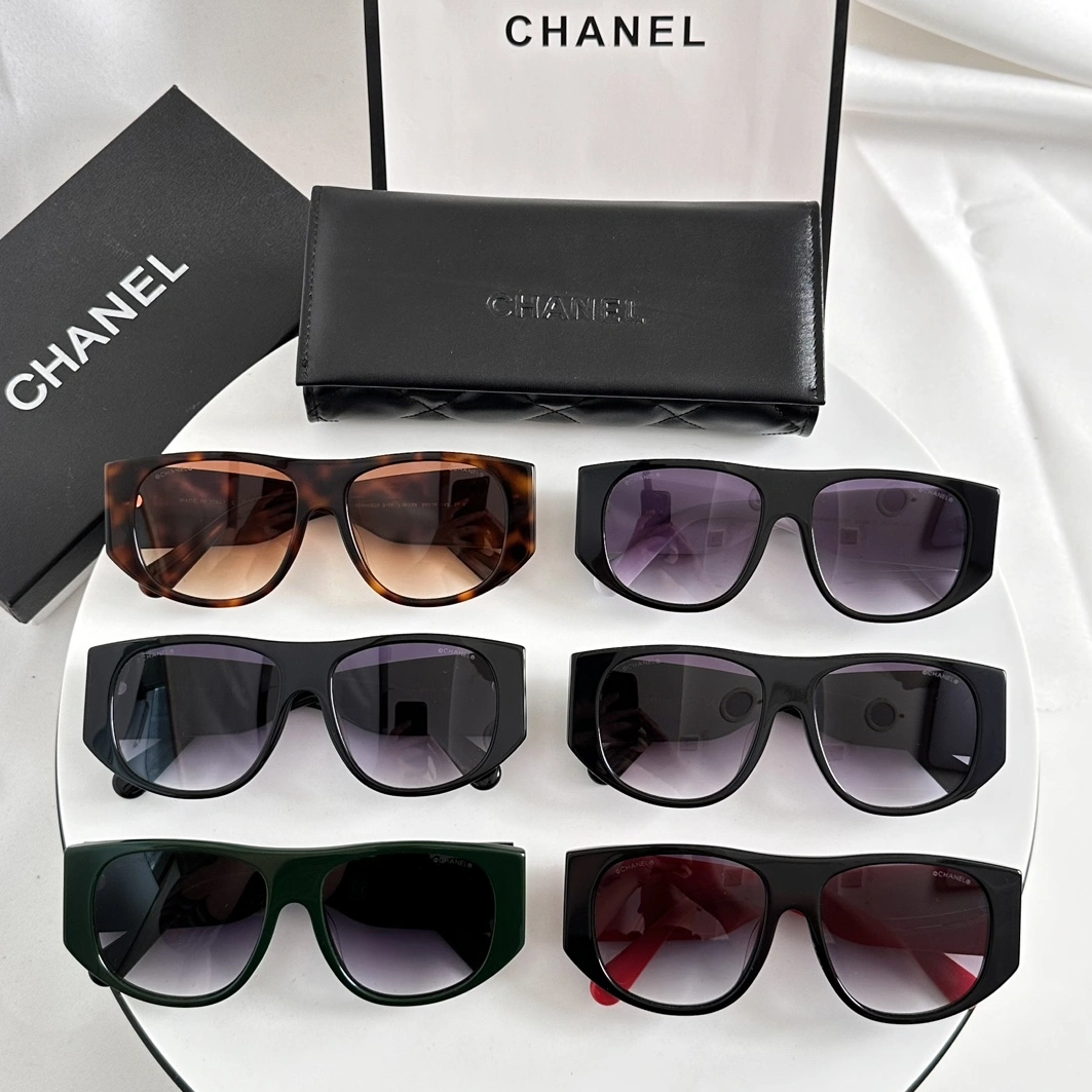 Chanel AAA Quality Sunglasses GoodFit 7006
