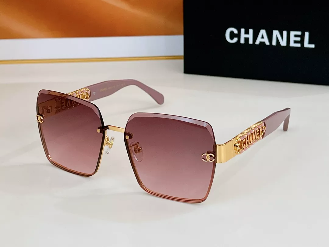 Chanel AAA Quality Sunglasses GoodFit 9867