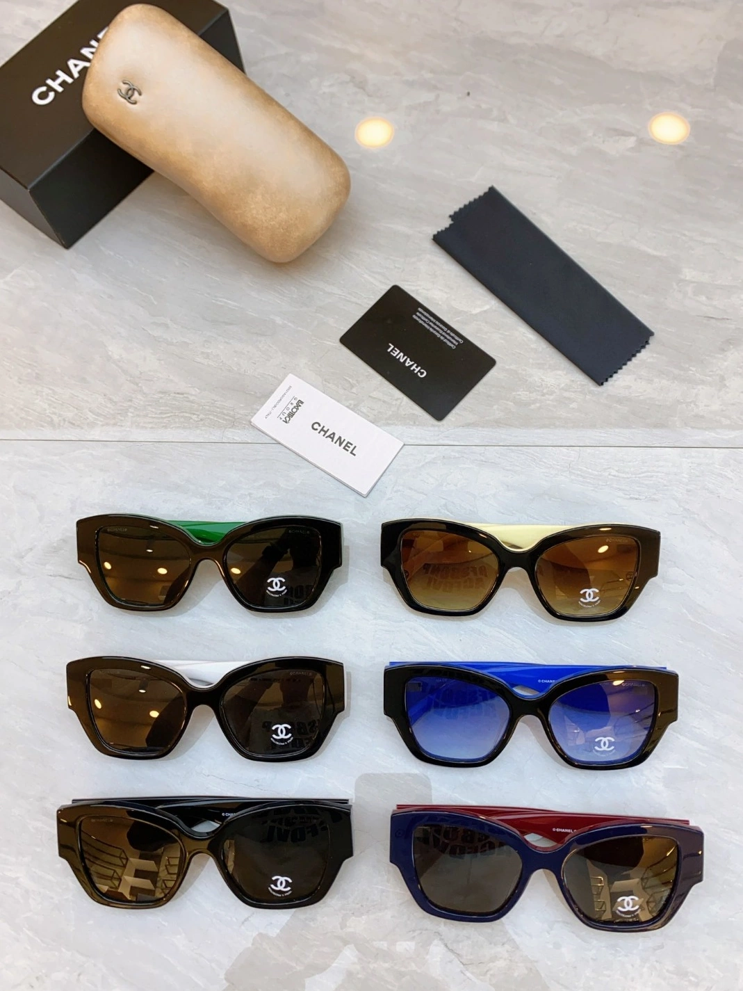 Chanel AAA Quality Sunglasses NewStyle 5302