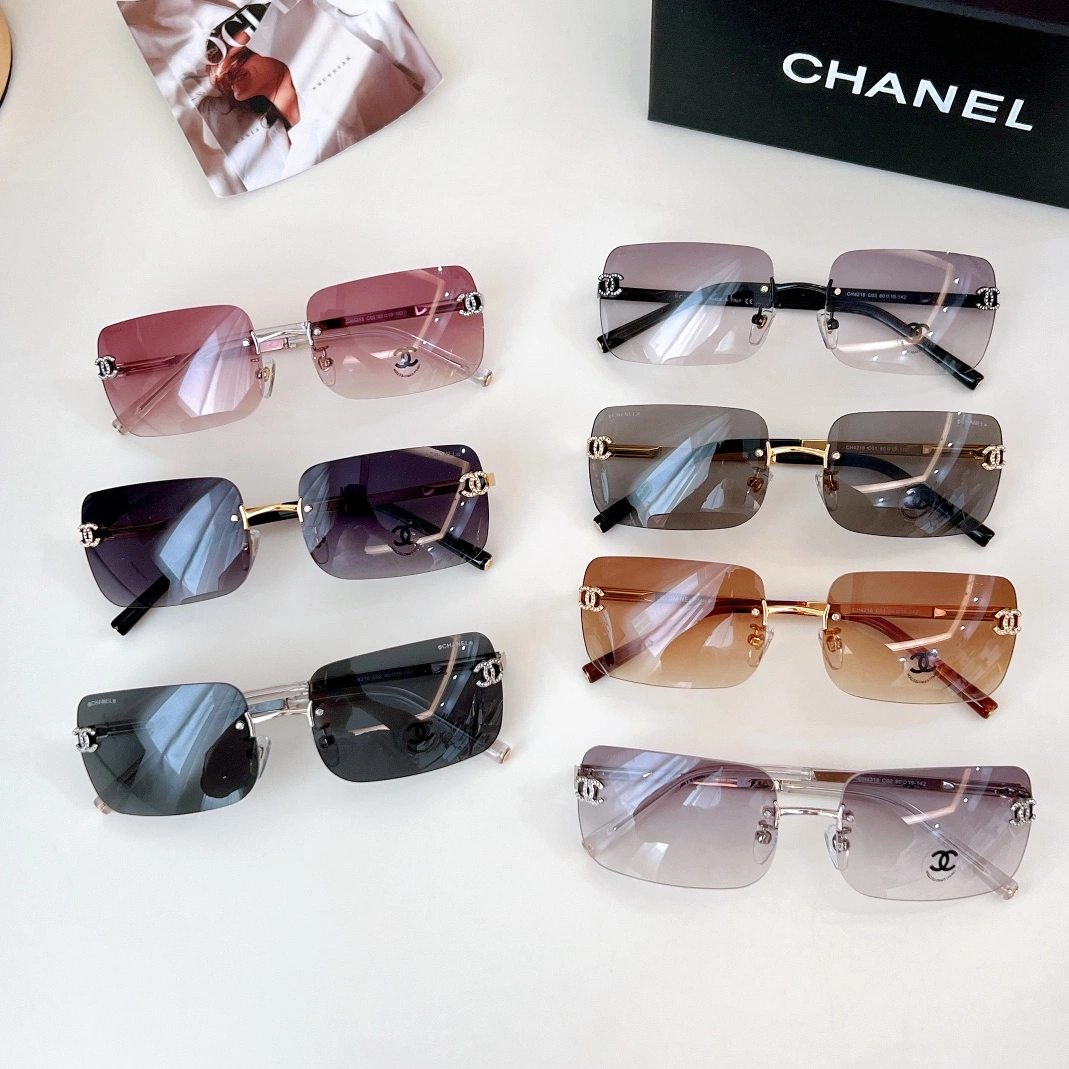 Chanel AAA Quality Sunglasses Popular 8779