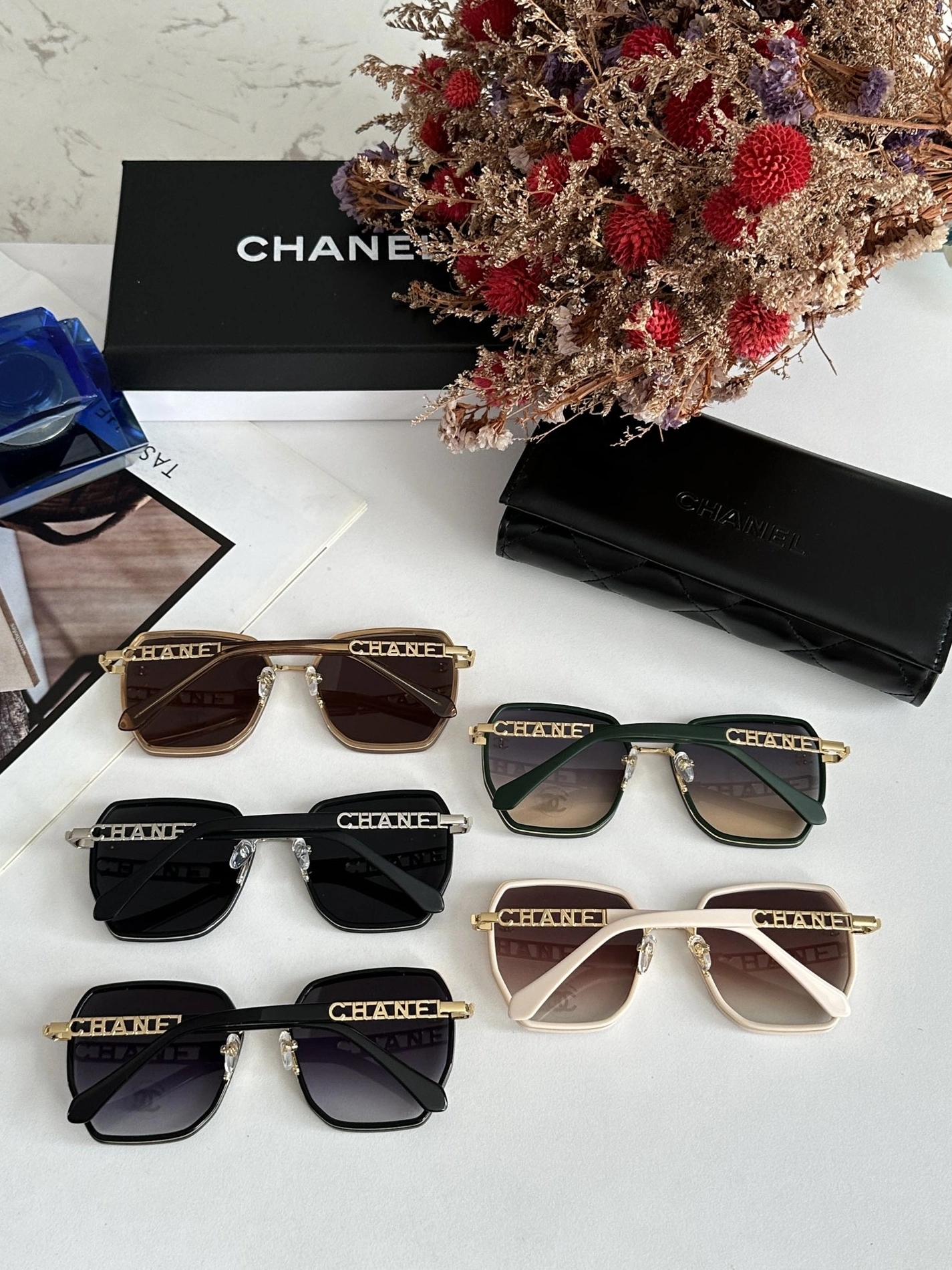 Chanel AAA Quality Sunglasses Refined 6802