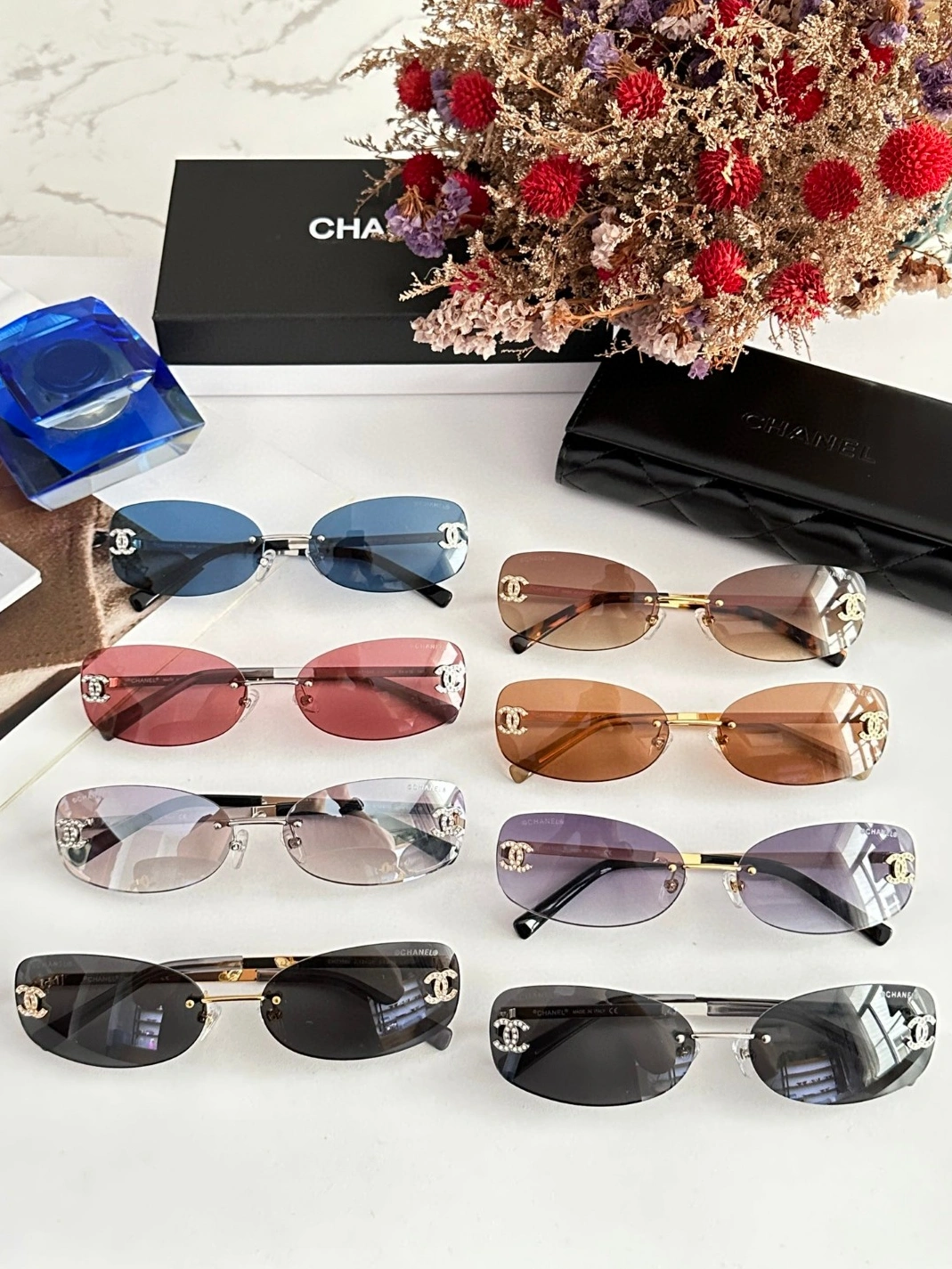Chanel AAA Quality Sunglasses Resilient 6323