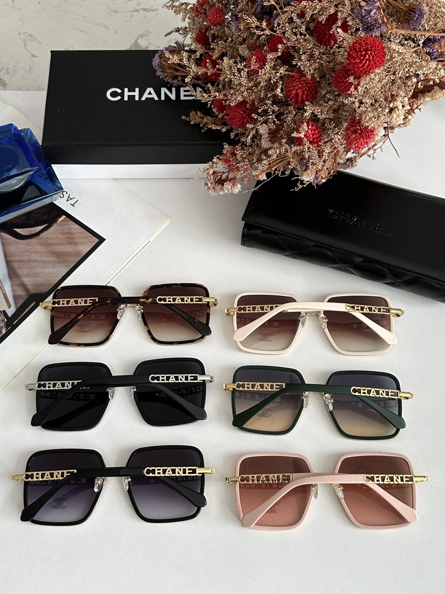 Chanel AAA Quality Sunglasses Sleek 5147