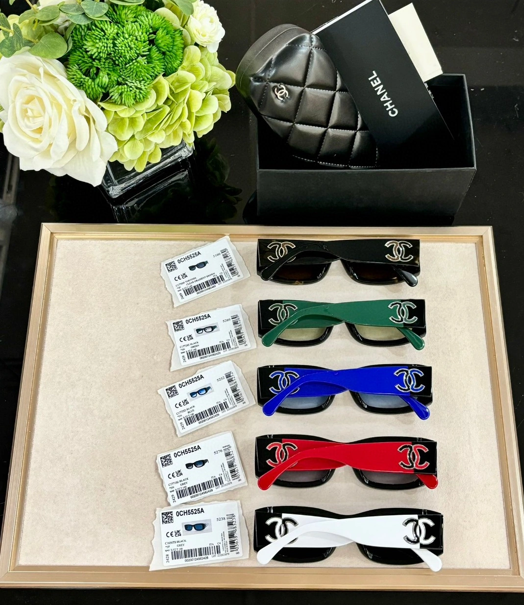 Chanel AAA Quality Sunglasses Sleek 650