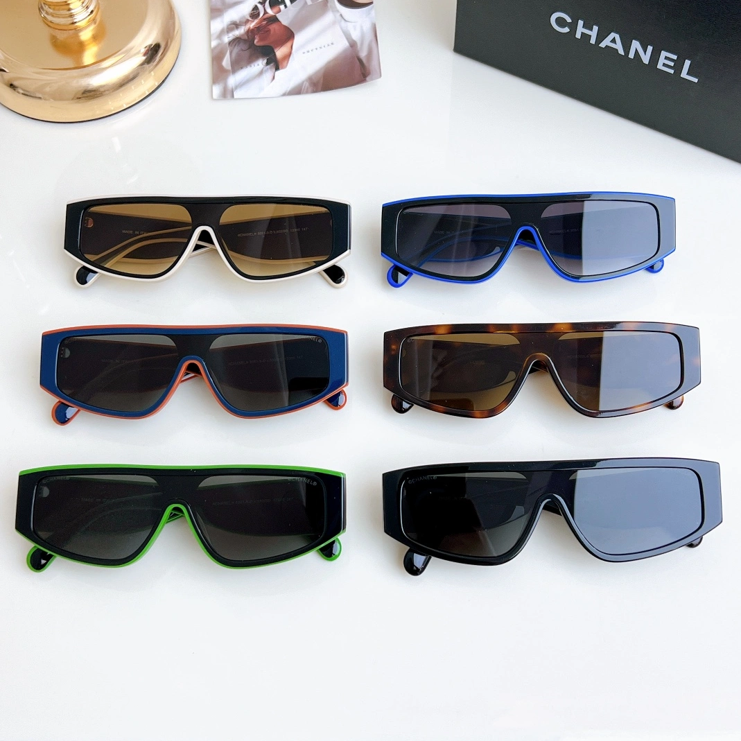 Chanel AAA Quality Sunglasses Sleek 8826