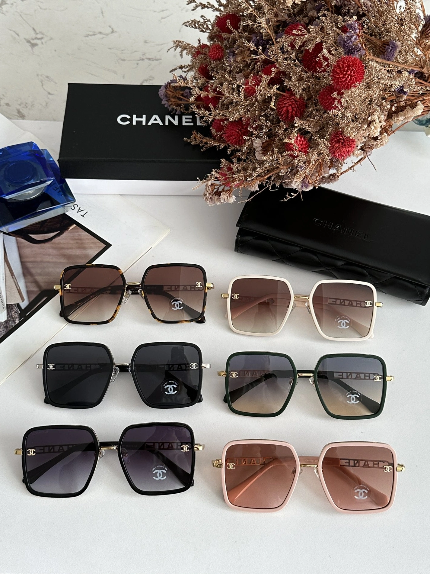 Chanel AAA Quality Sunglasses SmartChoice 8182