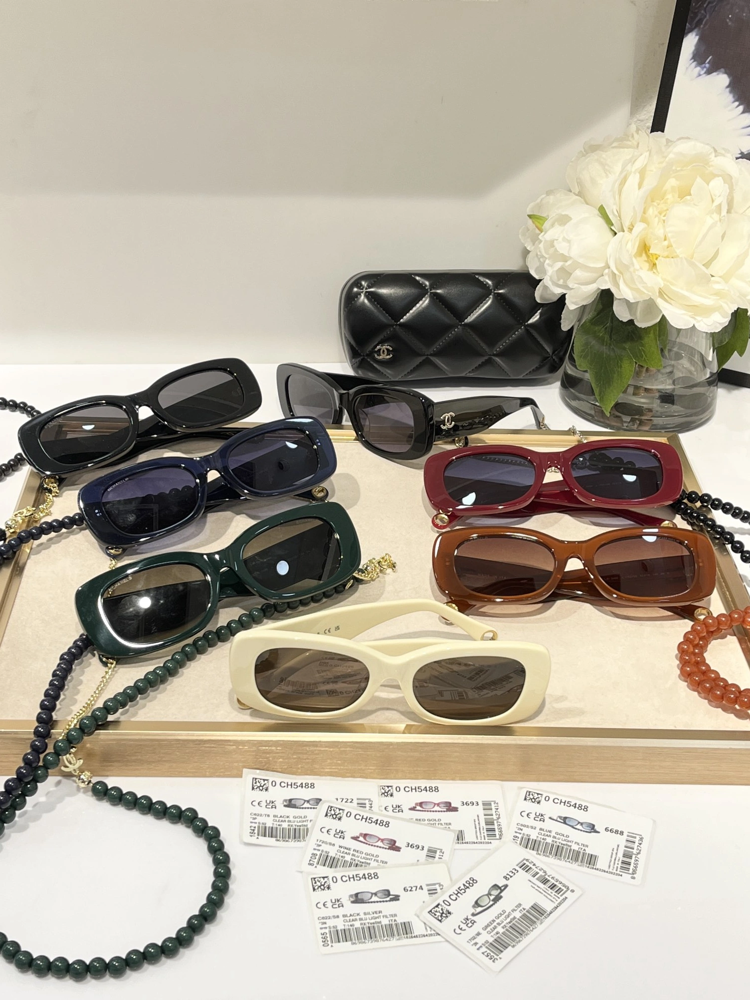 Chanel AAA Quality Sunglasses Timeless 9611