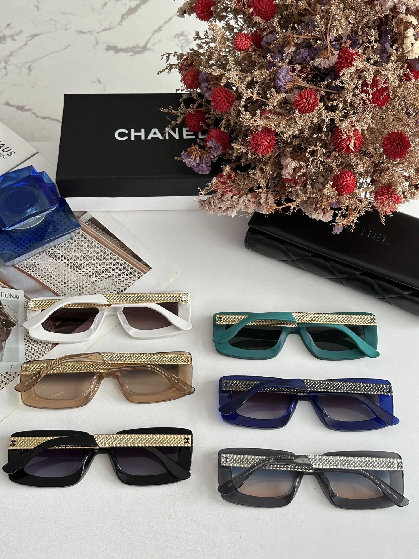 Chanel AAA Quality Sunglasses WellDesigned 5825