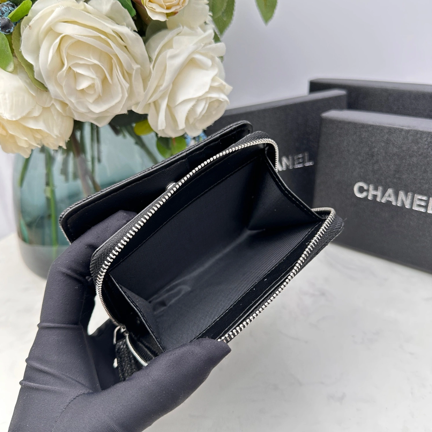 Chanel AAA Quality Wallets For Women Breathable 8771