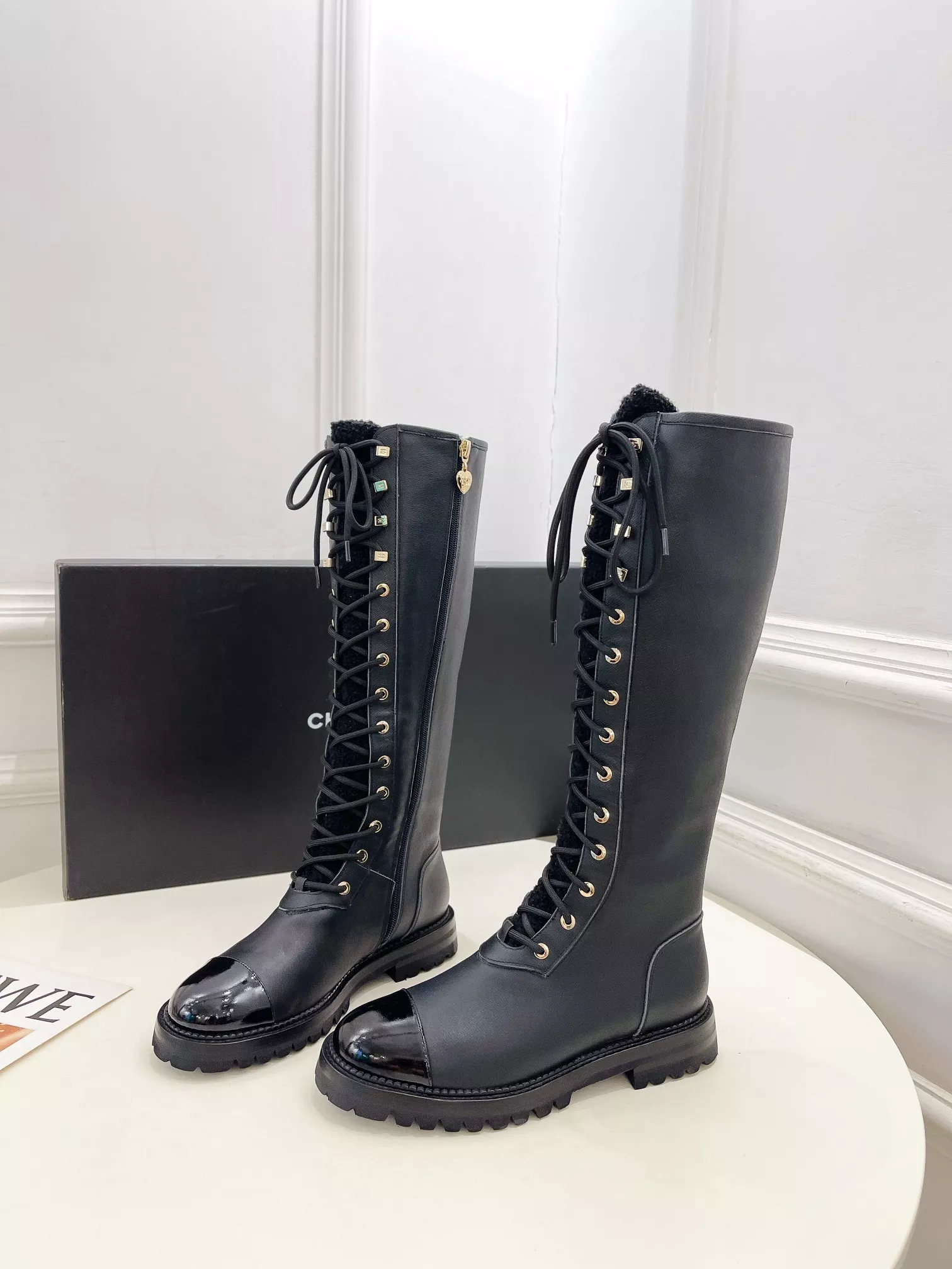 Chanel Boots For Women Compact 3559