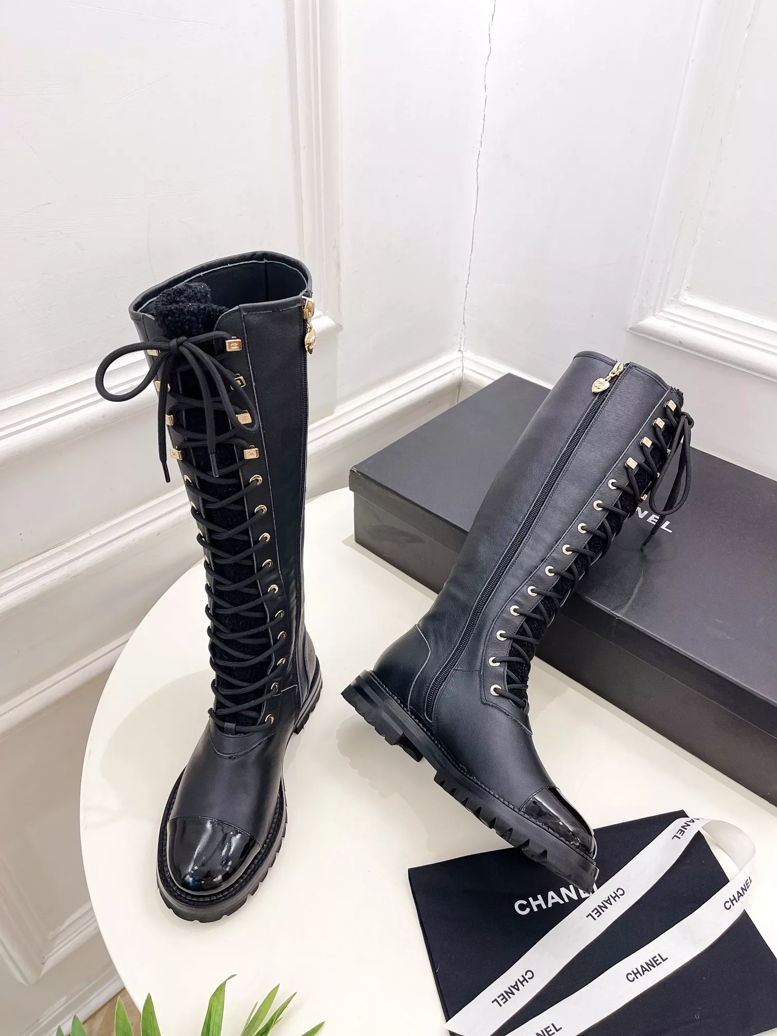 Chanel Boots For Women Compact 3559